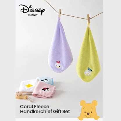 Disney-Inspired Kids Hand Towels / Napkins – Gift Set of 5 | Soft & Fun Towels for Kids & Toddlers