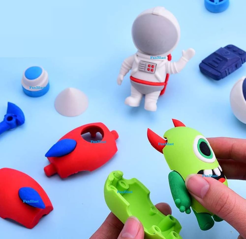 Large Space-Themed Eraser for Kids – Qihao Brand