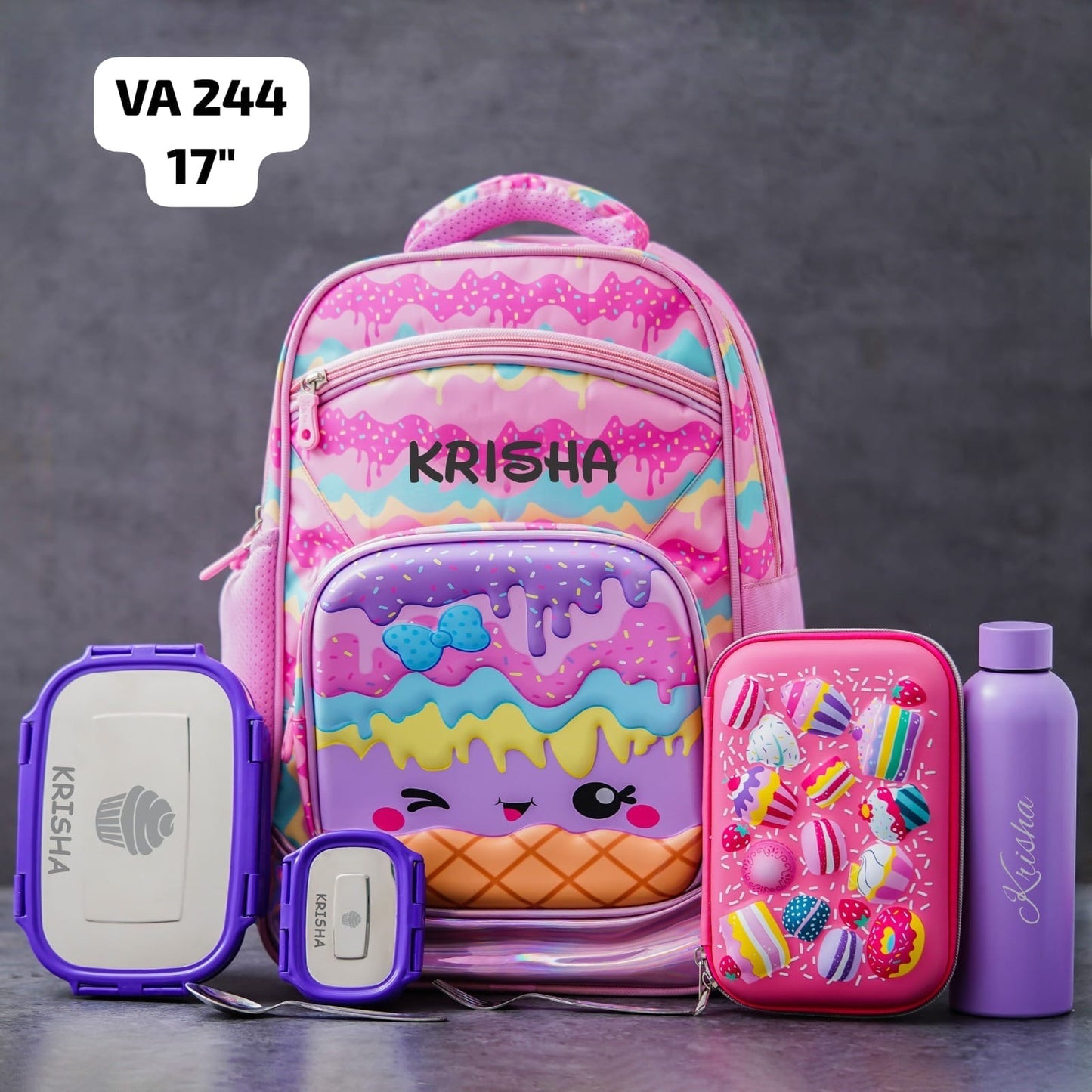Personalized Candy Kids Bag Set Hamper For Kids (VA 244)- 17 inches