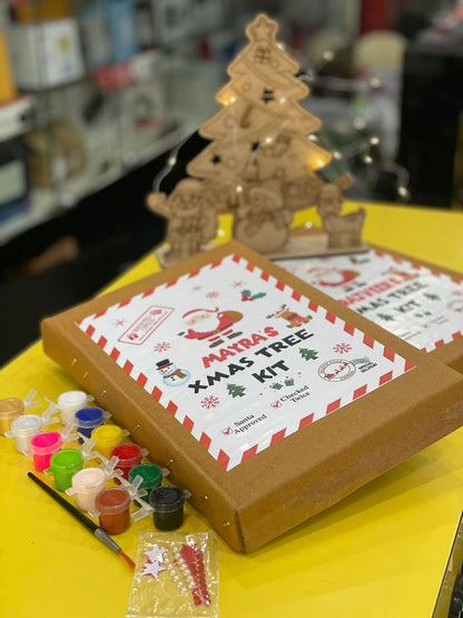 DIY Christmas Tree Activity Kit – A Personalized Holiday Craft for Kids!
