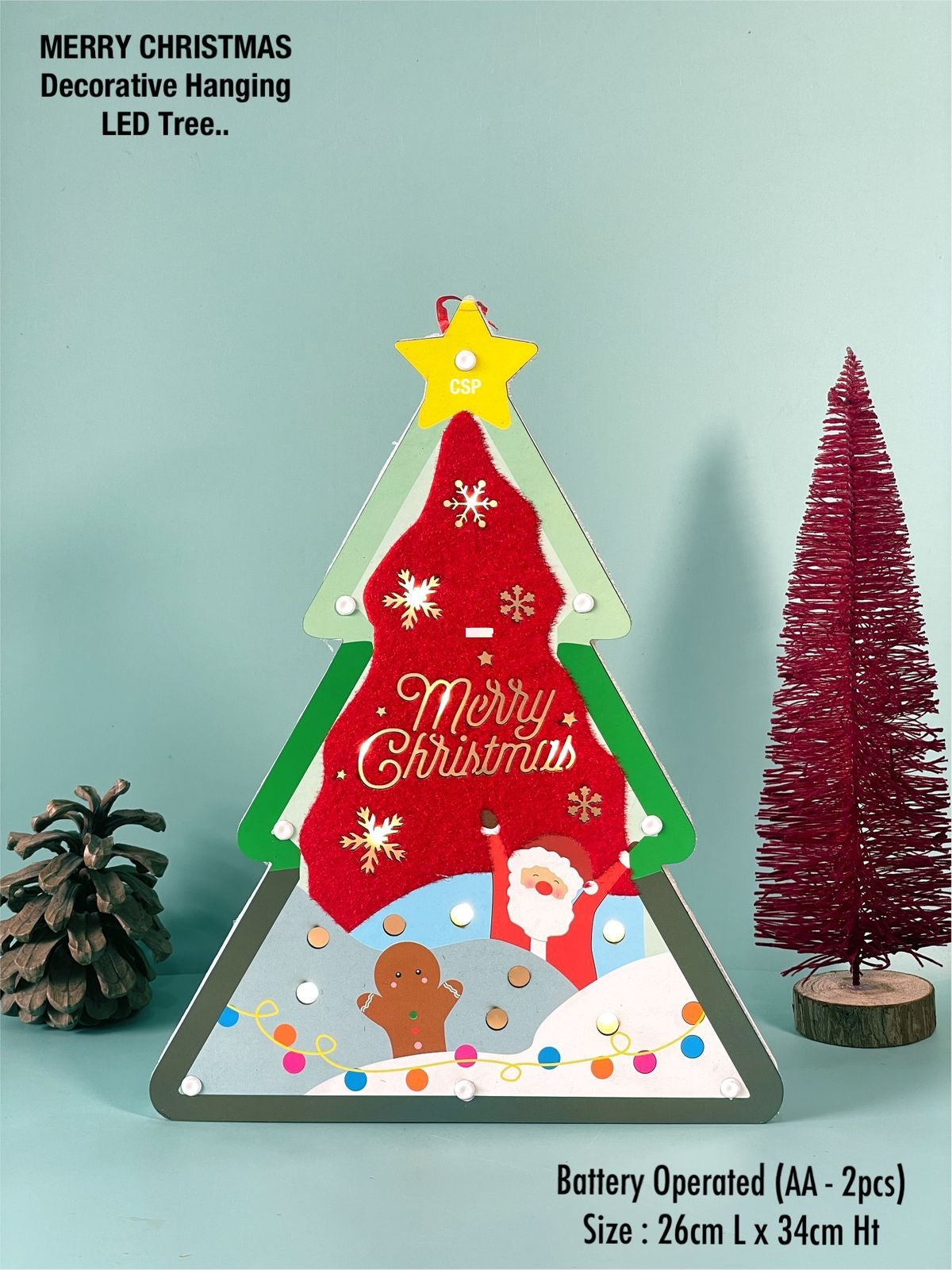 Decorative LED Tree / Wall Hanging 2.0 🎄
