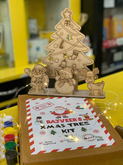 DIY Christmas Tree Activity Kit – A Personalized Holiday Craft for Kids!