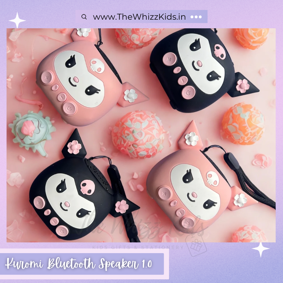 Kuromi Mini Bluetooth Speaker – Cute Wireless Speaker & Aesthetic Room Decor 1.0