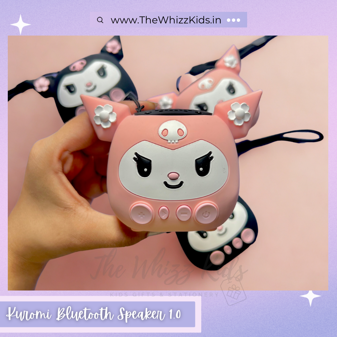 Kuromi Mini Bluetooth Speaker – Cute Wireless Speaker & Aesthetic Room Decor 1.0