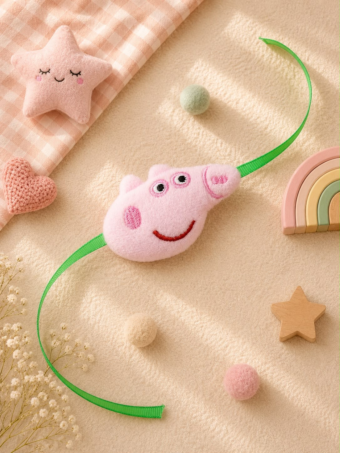 SK- 05 Premium Plush Toy Kids Rakhi | Soft Teddy Rakhi for Kids | Car, Super Spidee, Captain America & More | Raksha Bandhan 2026