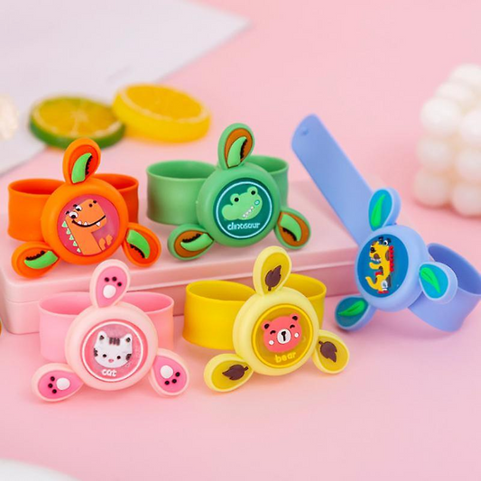 🌀 LED Mosquito Repellent Spinner Band – Fun & Functional Reusable Rakhi