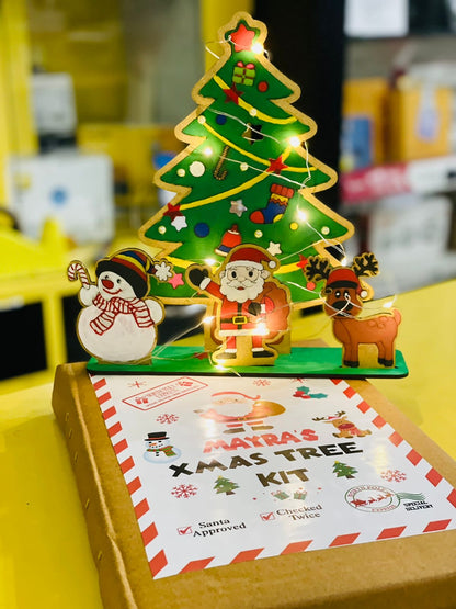 DIY Christmas Tree Activity Kit – A Personalized Holiday Craft for Kids!