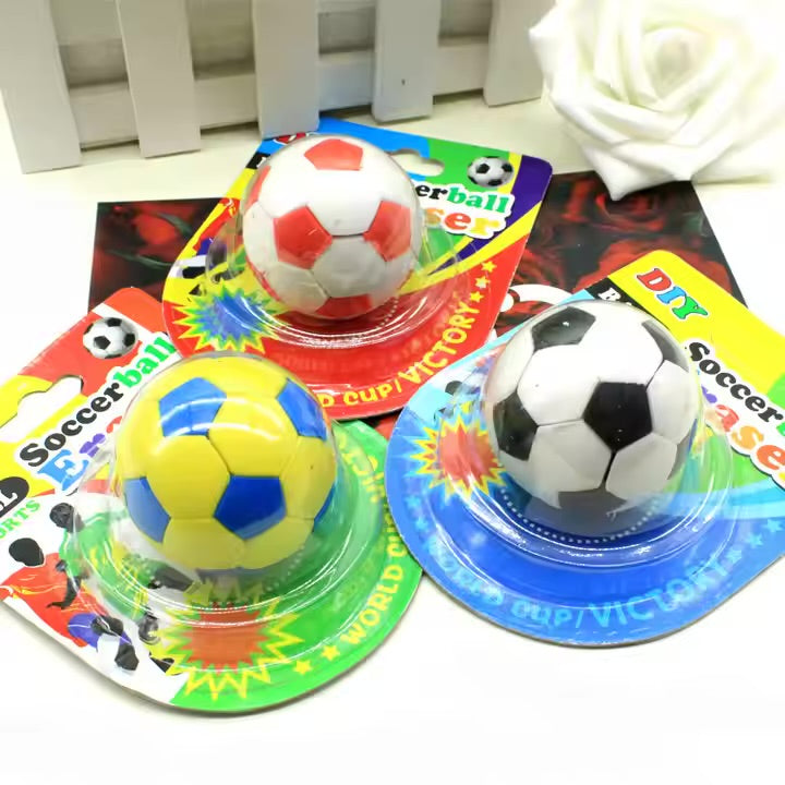 Football-Shaped Jigsaw Eraser – Freebie for Kids