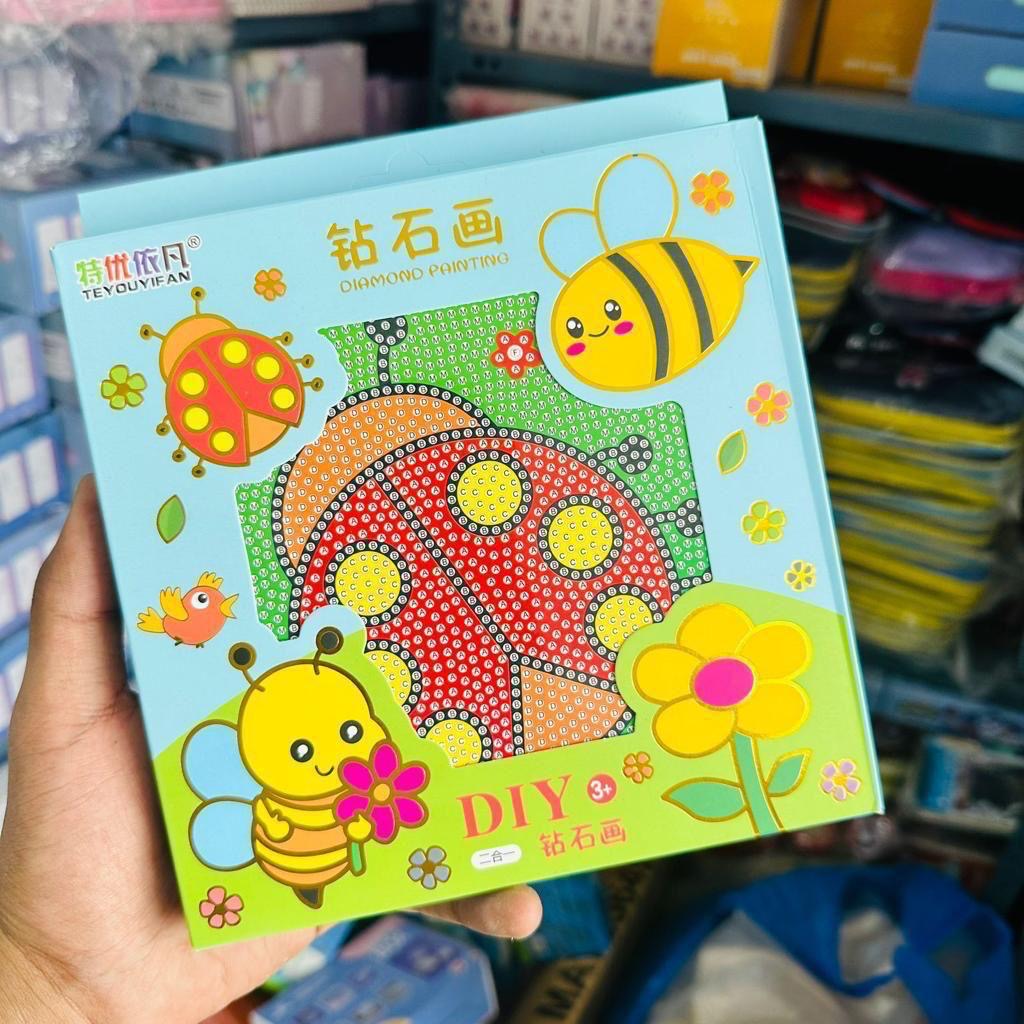 DIY Diamond Painting Kit – Perfect Return Gift for Kids 🎨✨