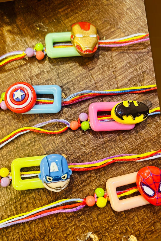 KN-9 Superhero Power Rakhis for Kids – Quirky Rakhi Designs for Boys