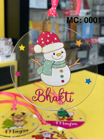 Personalised Christmas Baubles 🎄
