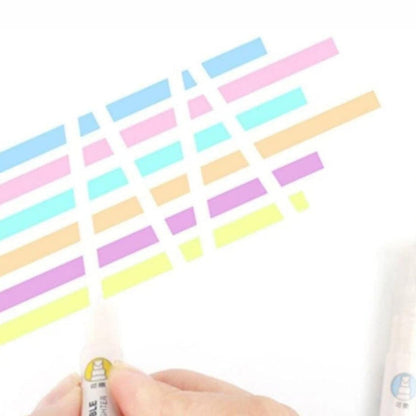 Dual Tip Erasable Markers/Highlighters (Set of 6) 🌈