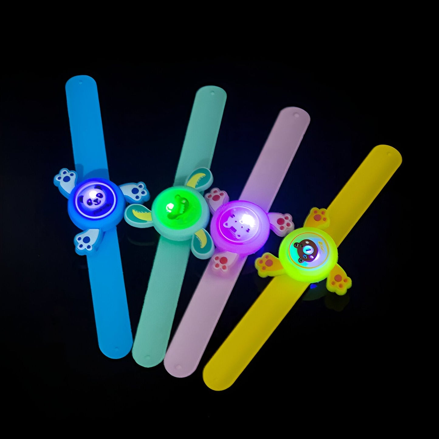🌀 LED Mosquito Repellent Spinner Band – Fun & Functional Reusable Rakhi