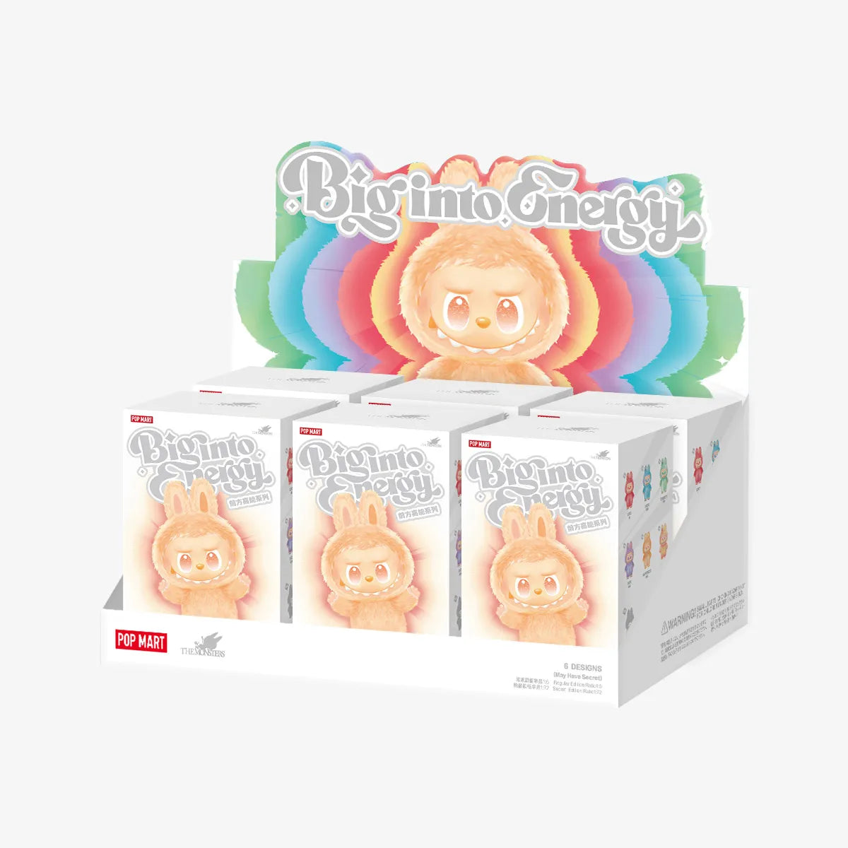 🌟 Labubu – Big Into Energy Series (Original Pop Mart Blind Box