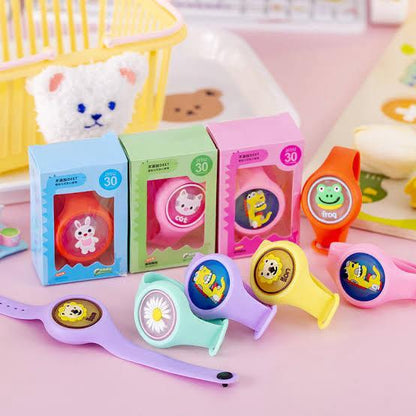 🦟 LED Mosquito Repellent Band – Reusable Rakhi with Light (Random Colours)