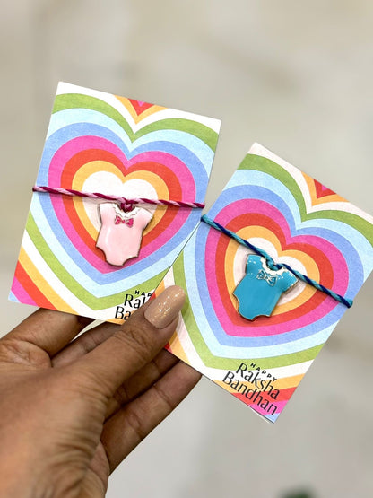 Baby’s First Rakhi Hamper – Romper, Blanket, Cap Set & Delicate Rakhi (Optional Cradle Upgrade)