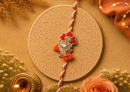 Heavy Designer Resham Work Rakhi for Brother | Handcrafted Embroidered Traditional Rakhi | Festive Rakhi 2026
