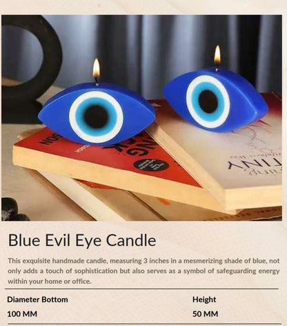 Quirky Evil-eye Candle