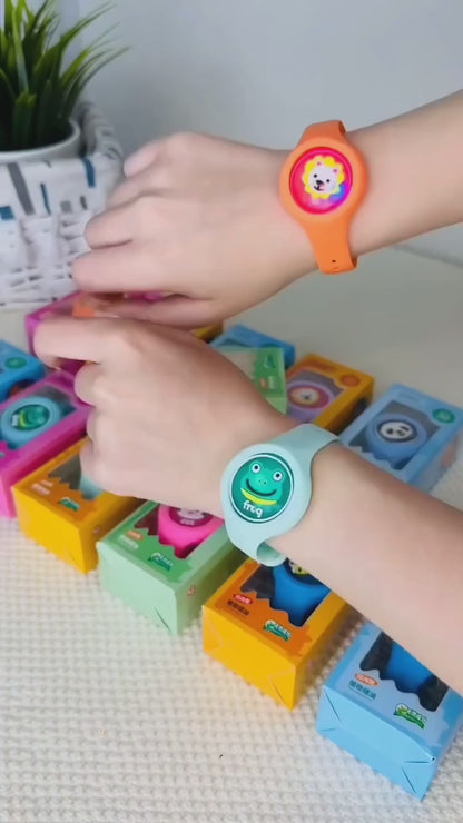 🦟 LED Mosquito Repellent Band – Reusable Rakhi with Light (Random Colours)