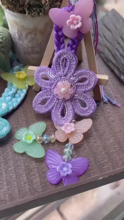 N-30 🦋 Cute Butterfly Lumba for Bhabhi & Teen Girls – Designer Rakhi 2025 (Assorted Colours)