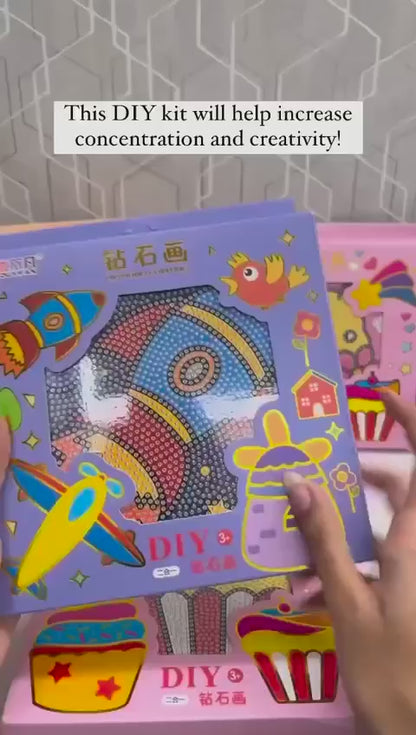 DIY Diamond Painting Kit – Perfect Return Gift for Kids 🎨✨