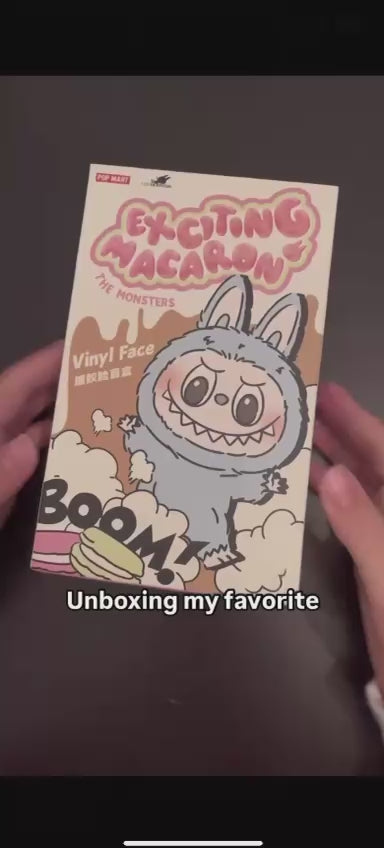 Pop Mart The Monsters Labubu Exciting Macaron Vinyl Face Blind Box Collectible Figure - Limited Edition