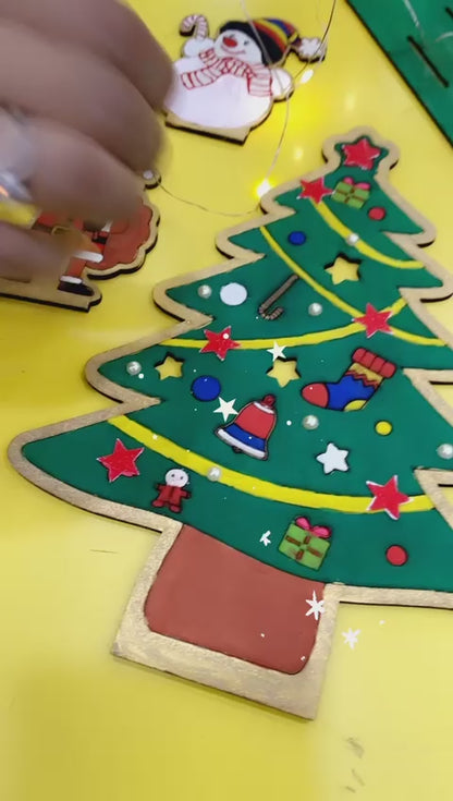 DIY Christmas Tree Activity Kit – A Personalized Holiday Craft for Kids!