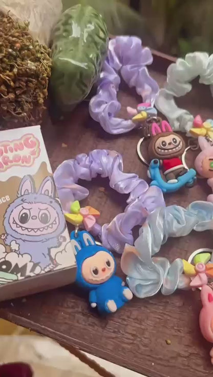 KN-27 🎀 Labubu Keychain Bracelet for Girls – With Cute Box Packing
