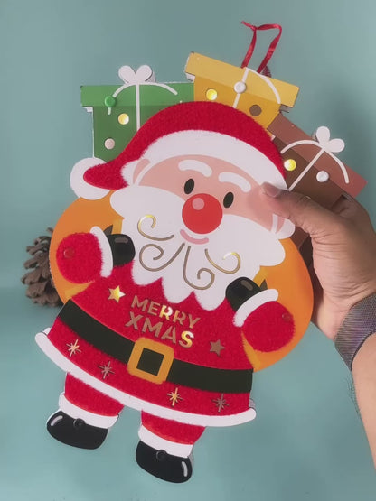 Decorative LED Santa / Wall Hanging 🎅